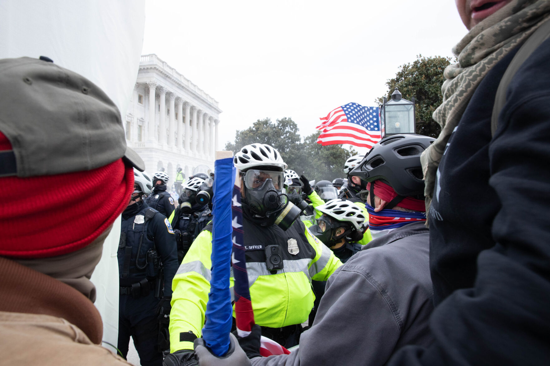 Police and Insurrectionists